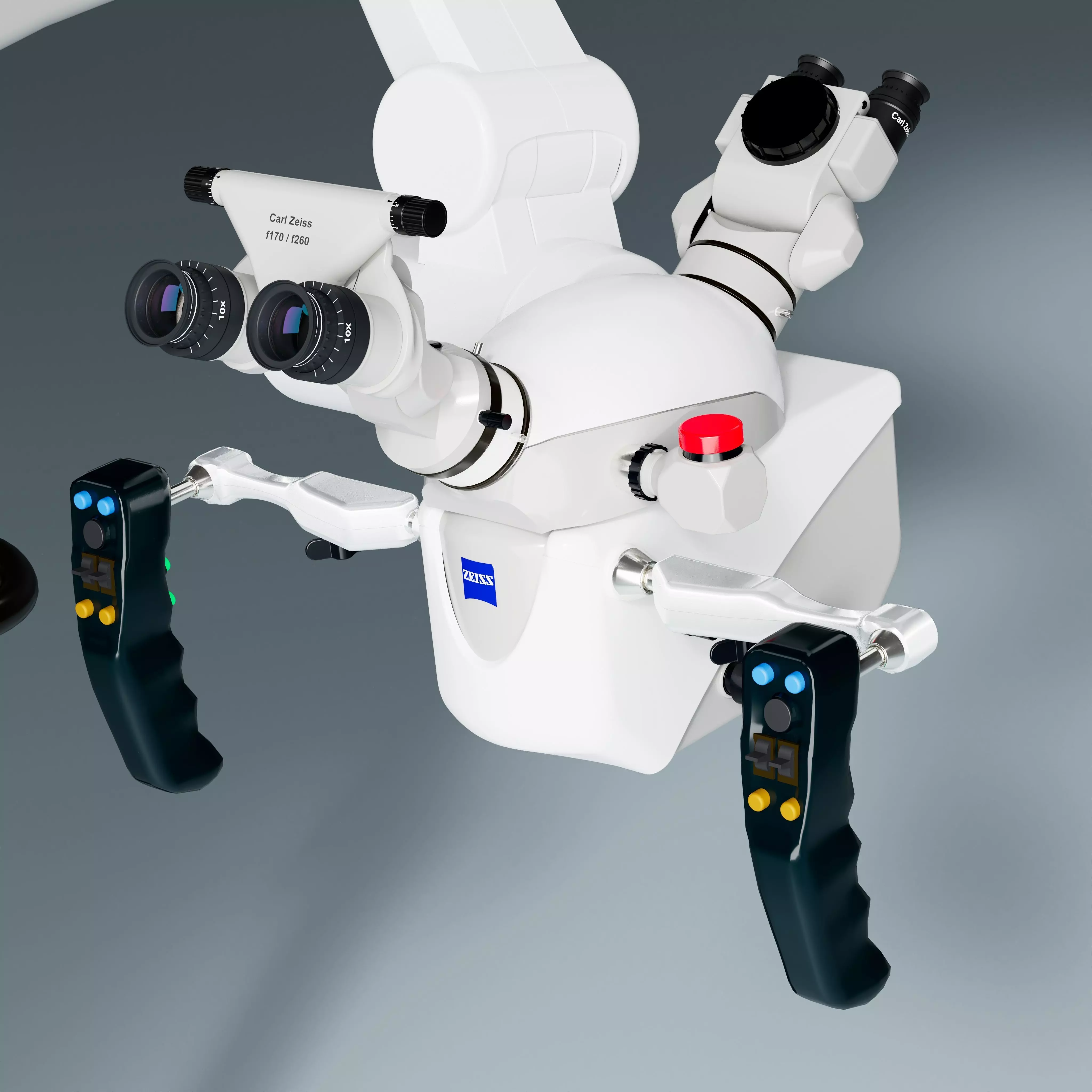 Ophthalmic Surgical Microscope  High Quality Medical 3D Model 3D model_3
