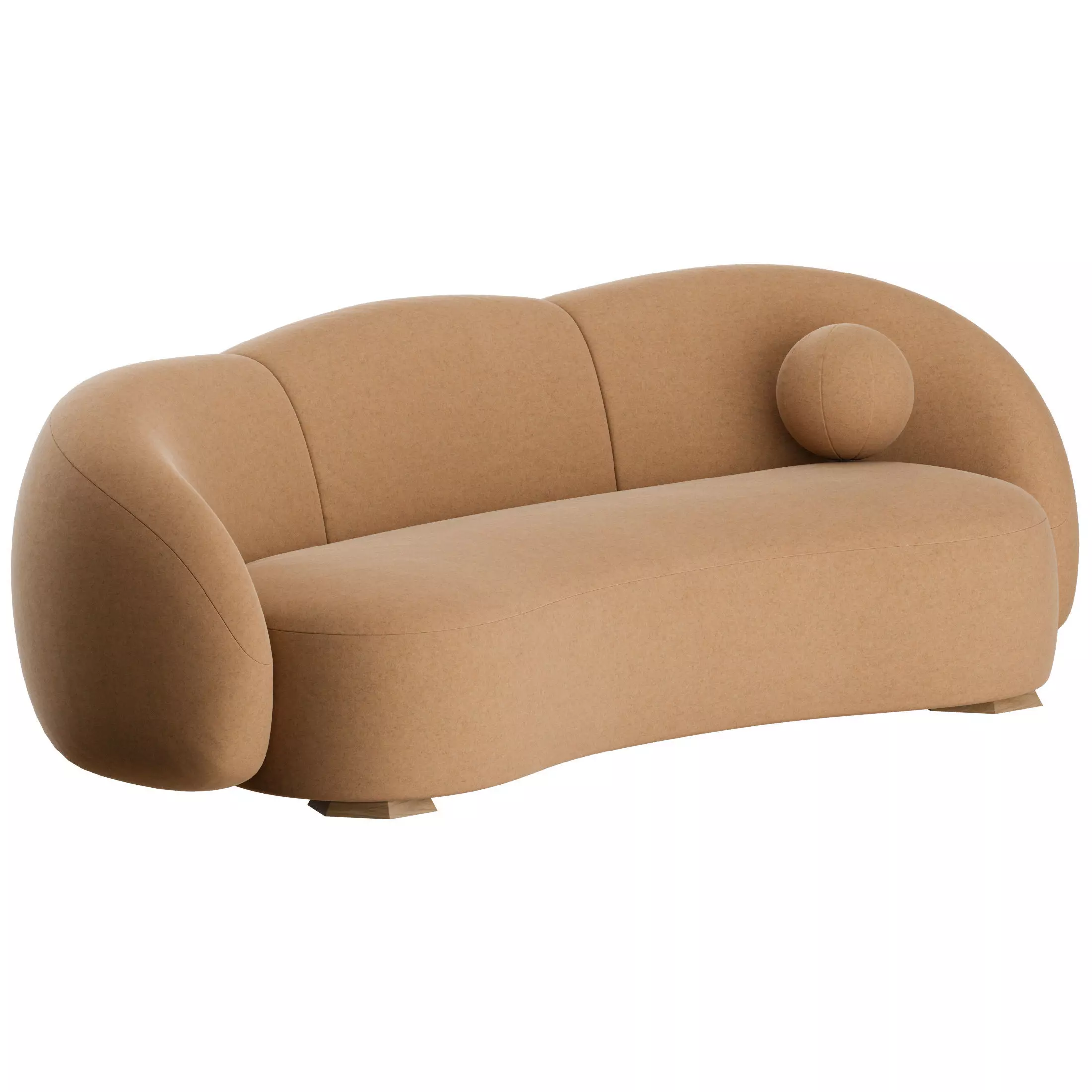 Monte Sofa by The Invisible Collection 3D model_1