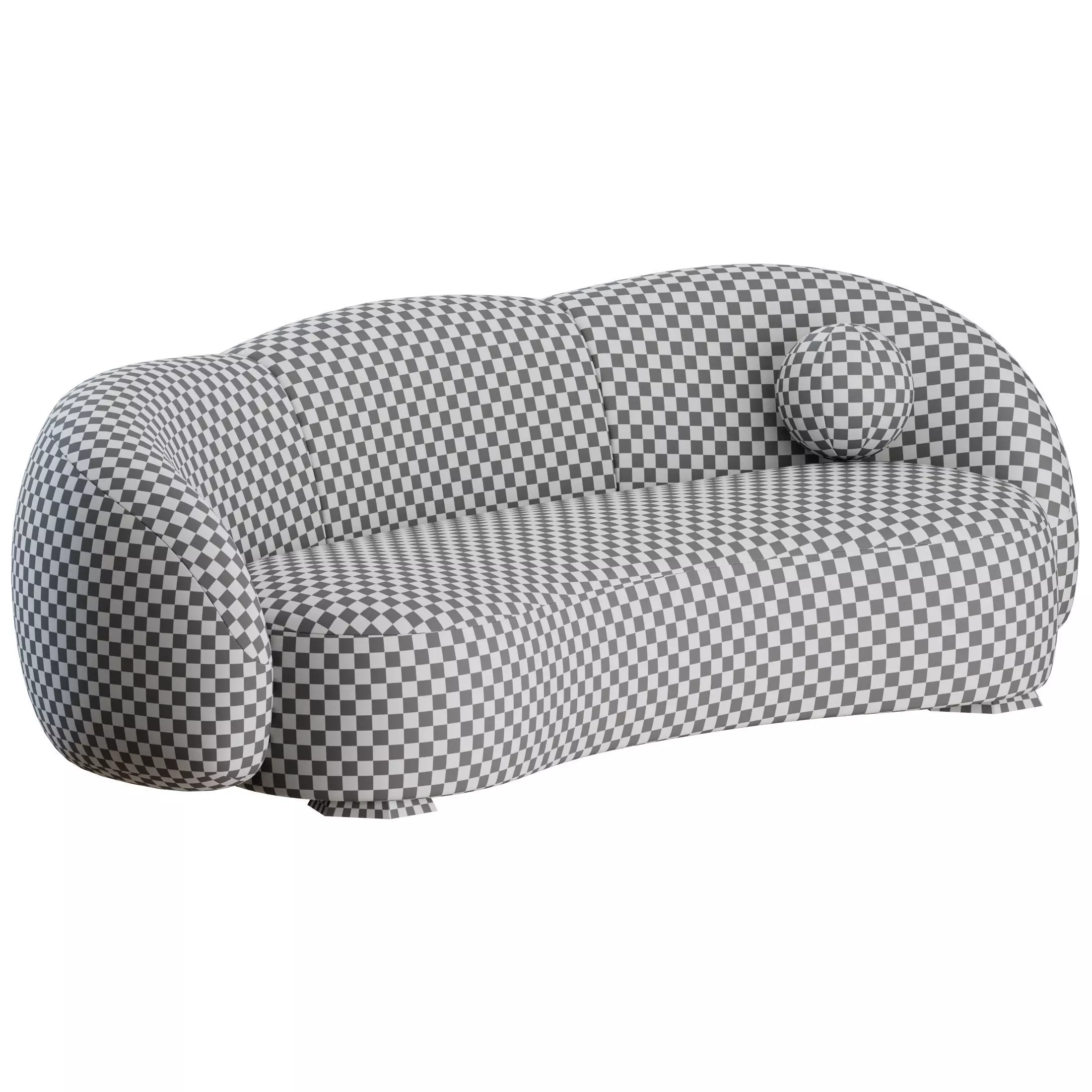 Monte Sofa by The Invisible Collection 3D model_2