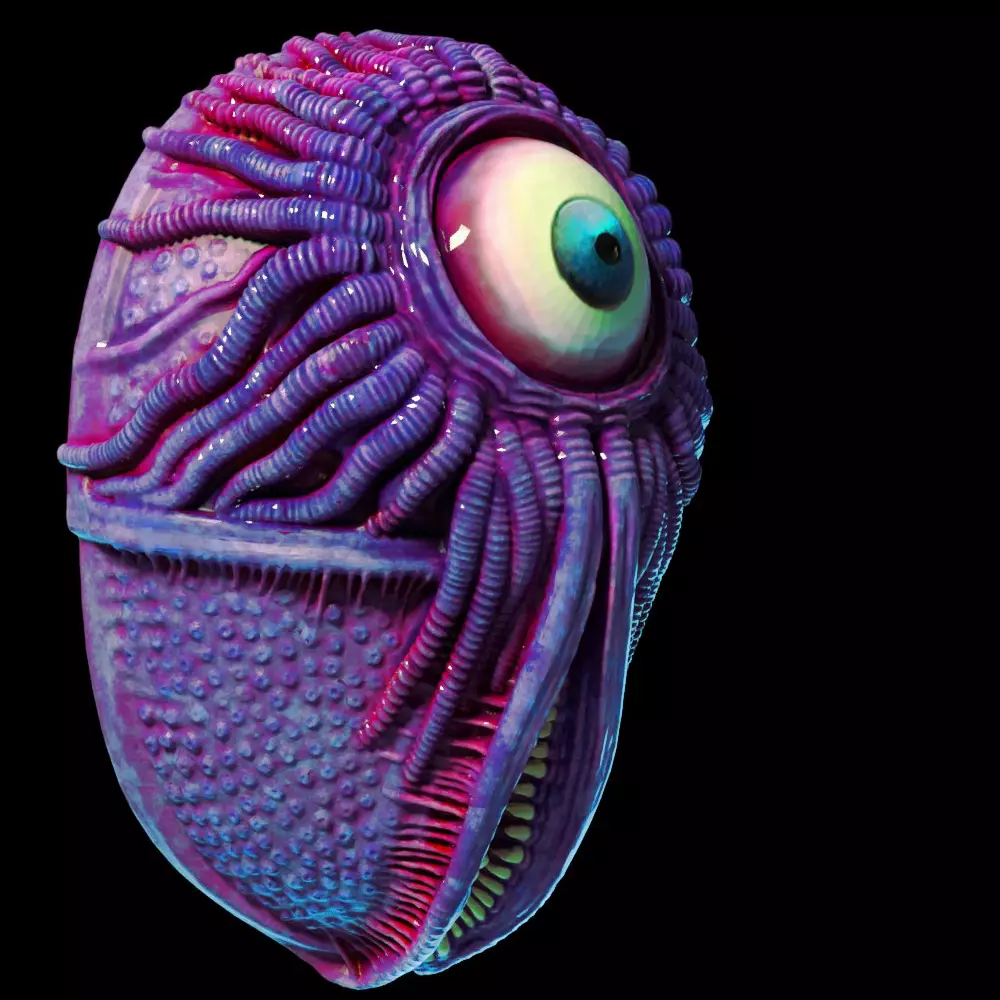 Squid Game Horror Mask 3D print model_0