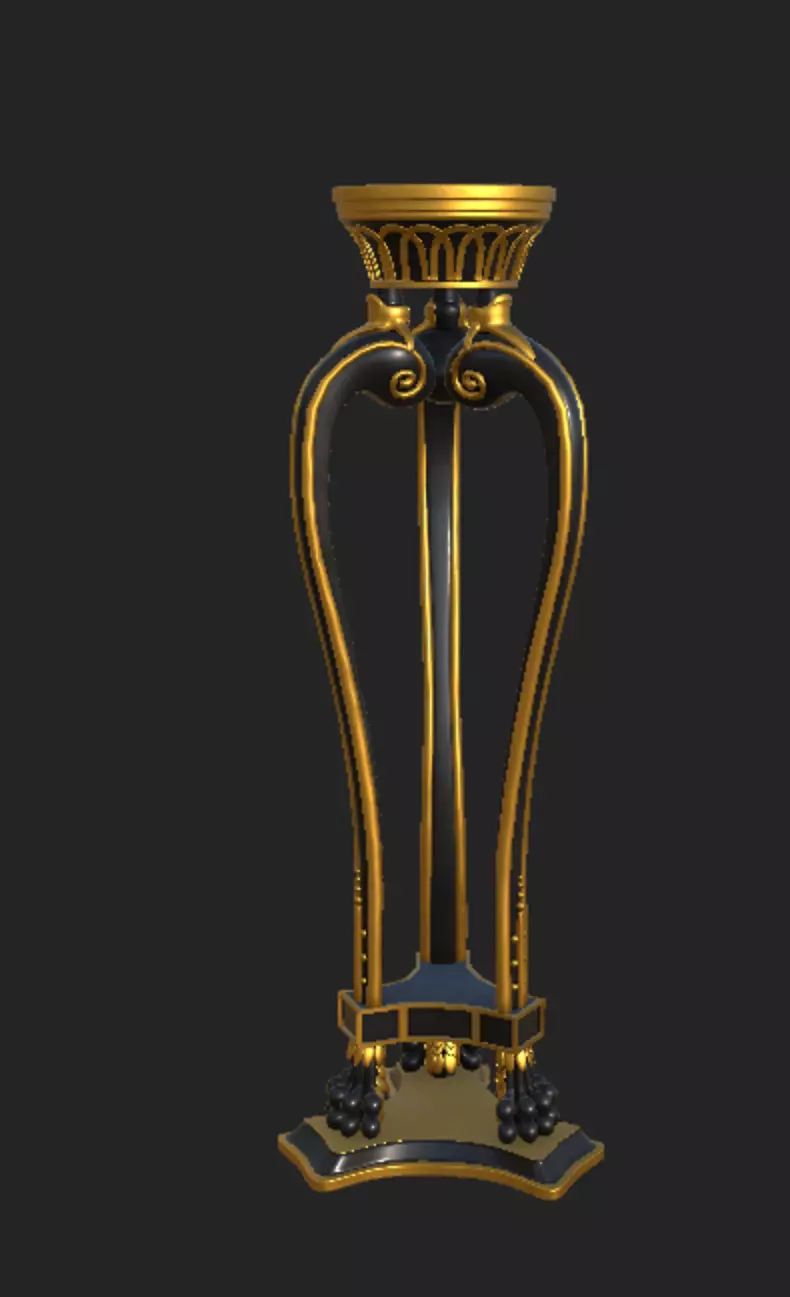 Plant Stands Chelini Model 3D model_0