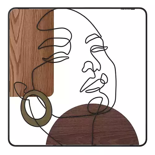 Wall Decor Californium Metal