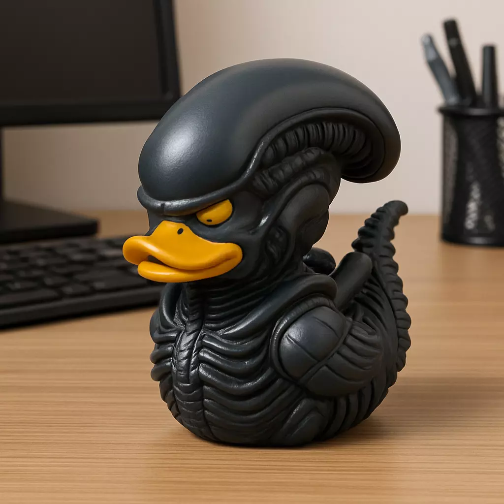 Rubber Duck - Xenomorph - Alien model - 3D print 3D print model