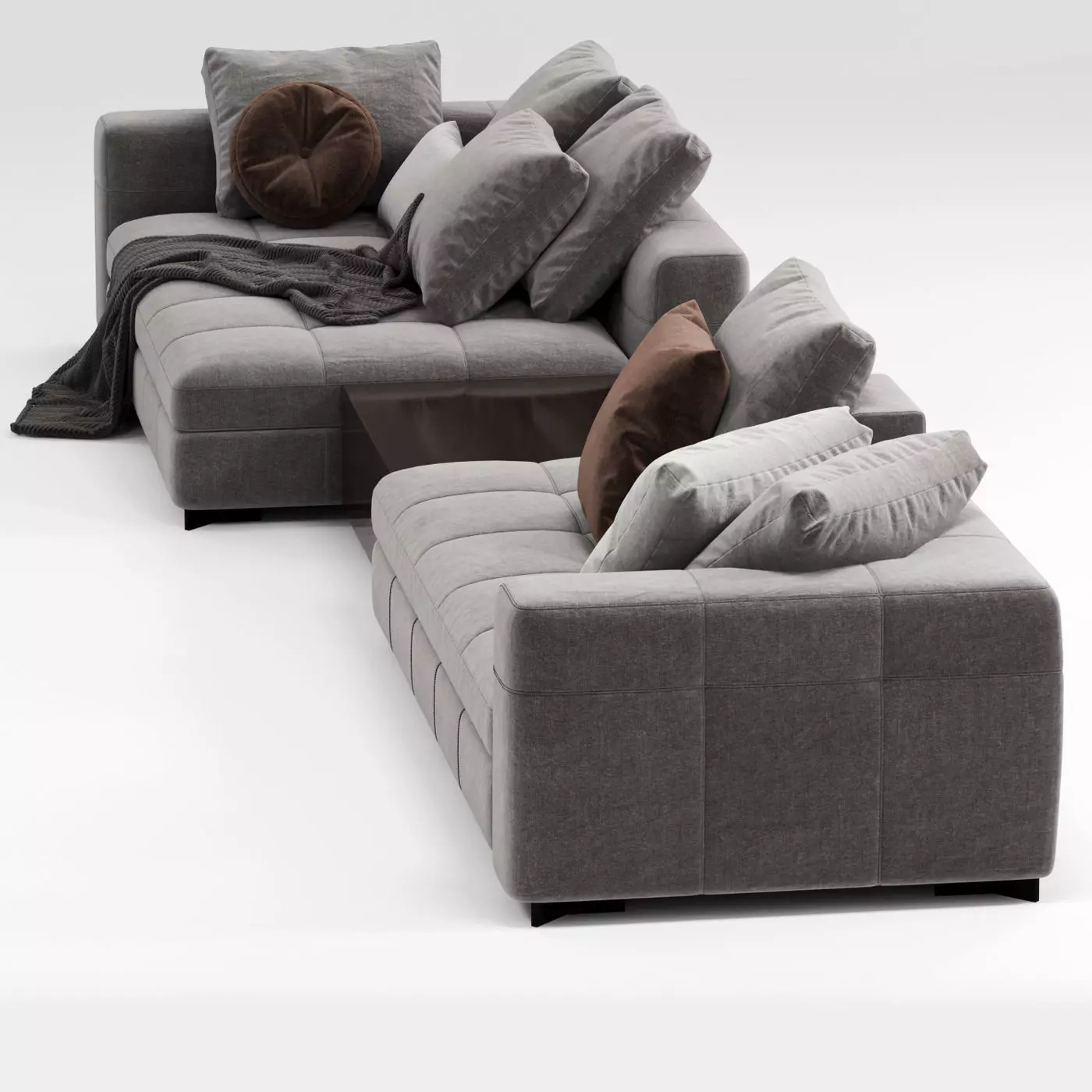 Sofa Blazer 3D model_4