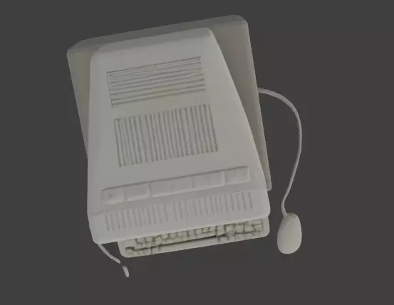 computer 3 D model PC 3D model_1