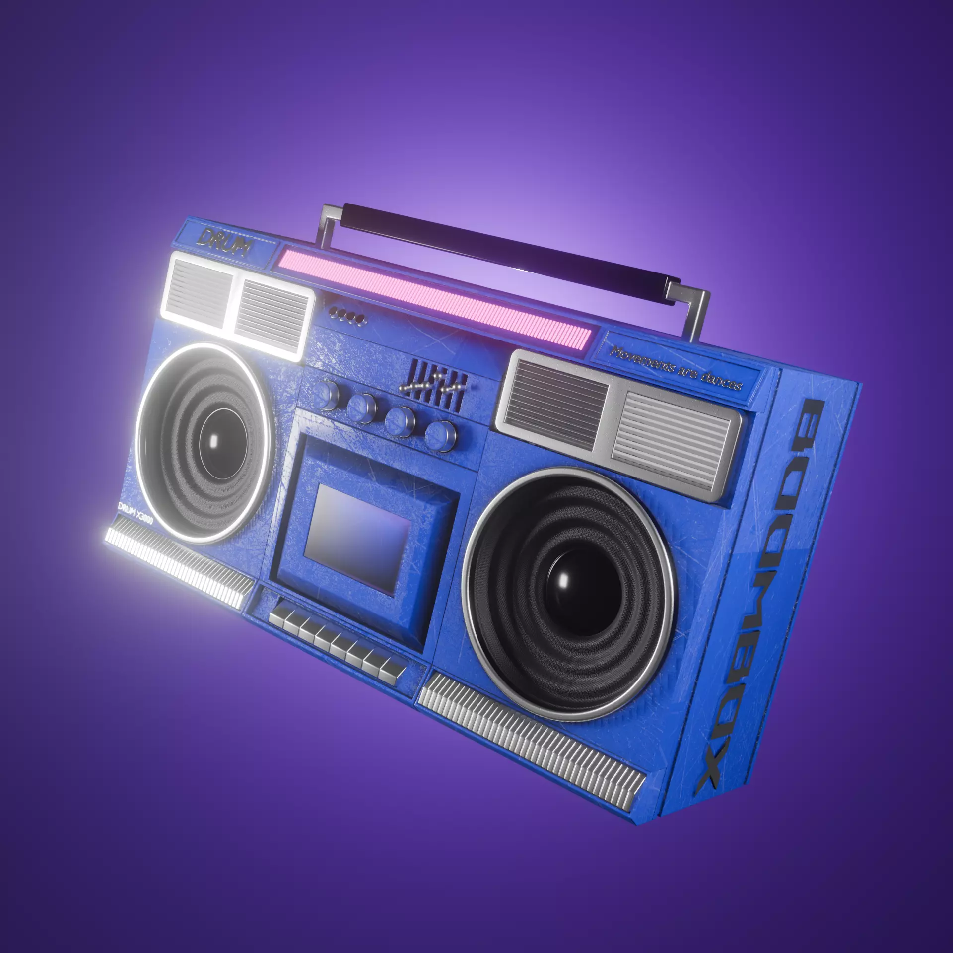   Mahnitola 3D model Low-poly 3D model_0