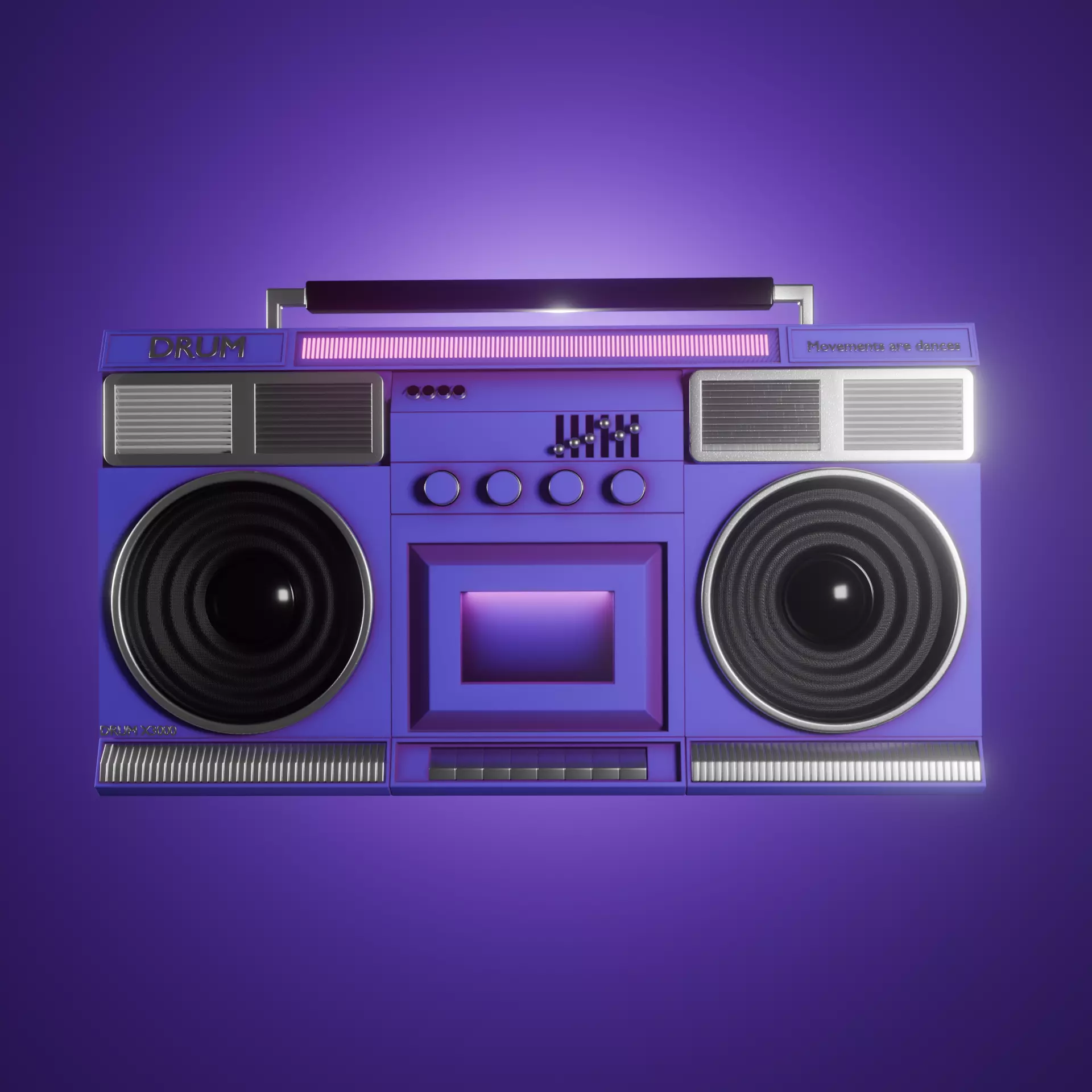   Mahnitola 3D model Low-poly 3D model_1