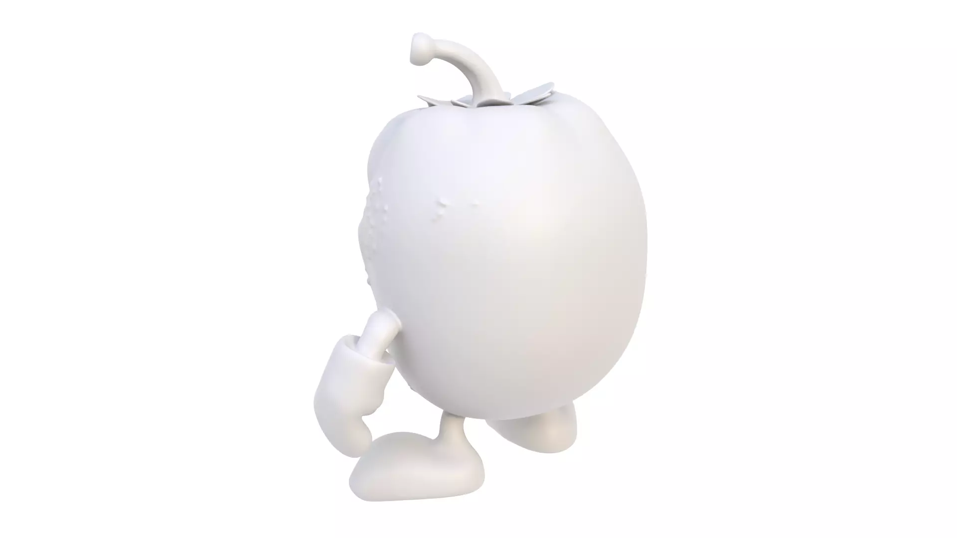 Mutant pepper 02 3D model_3