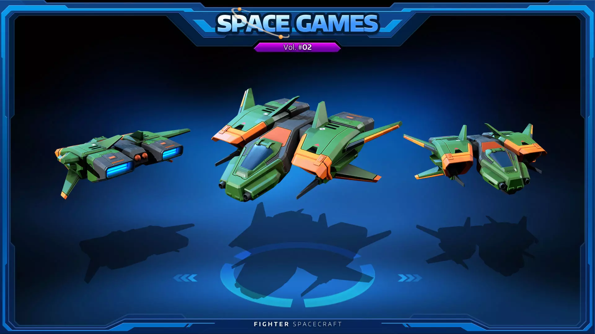SPACE Games Vol-02 Low-poly 3D model_6