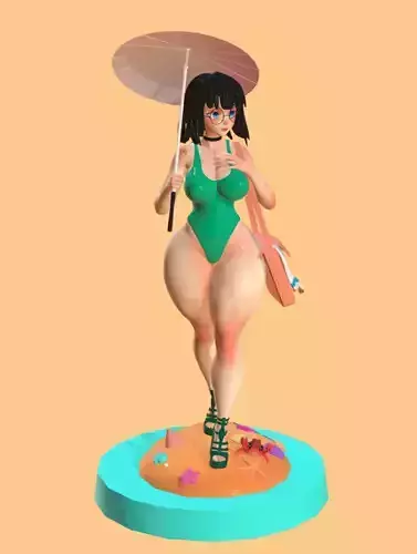 Layla OC  Beach Outfit Girl