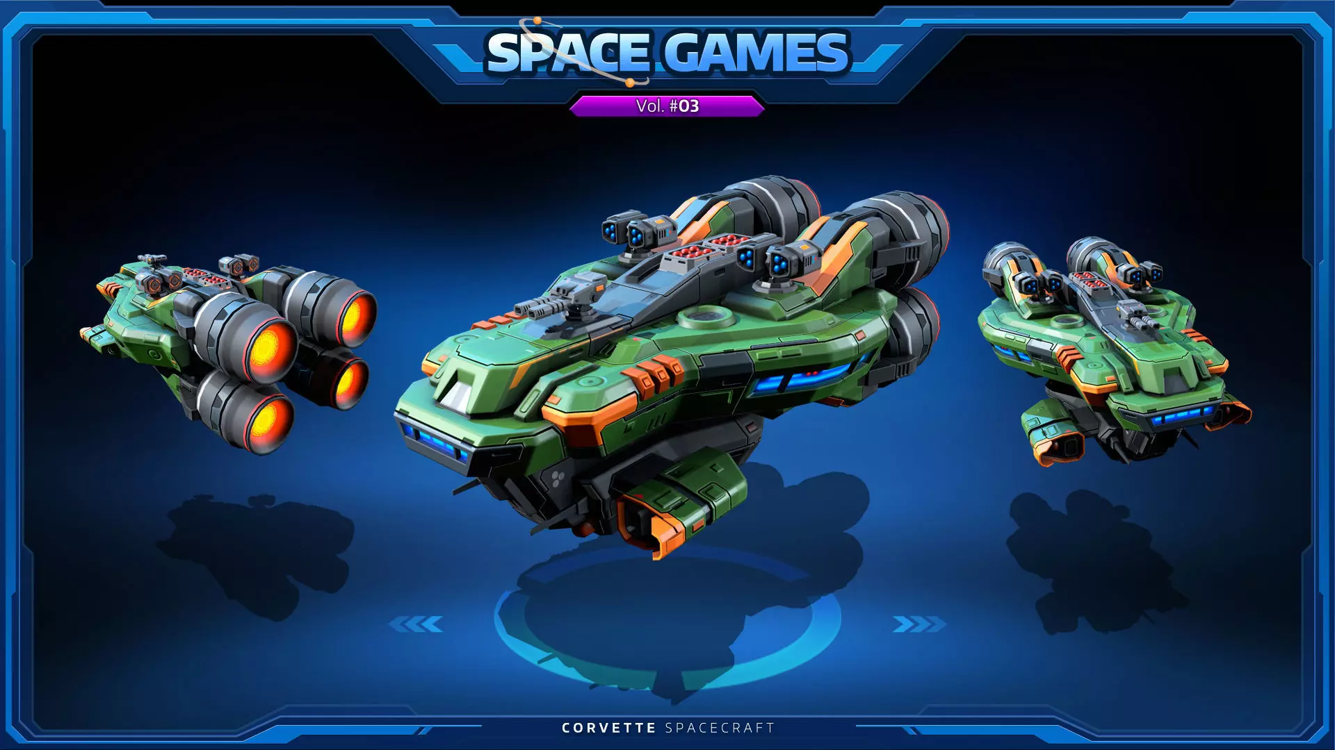 SPACE Games Vol-03 Low-poly 3D model_4