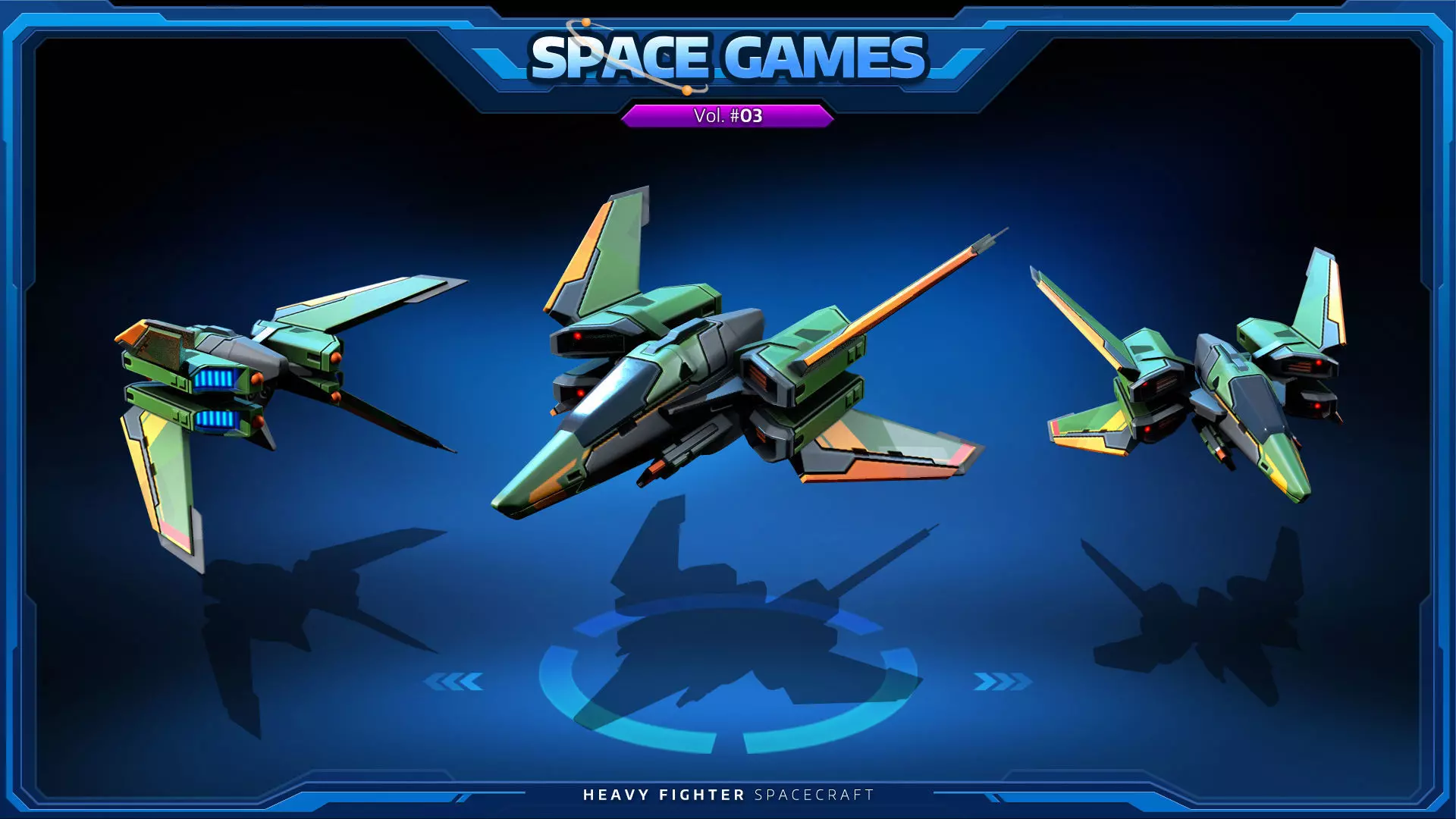 SPACE Games Vol-03 Low-poly 3D model_6