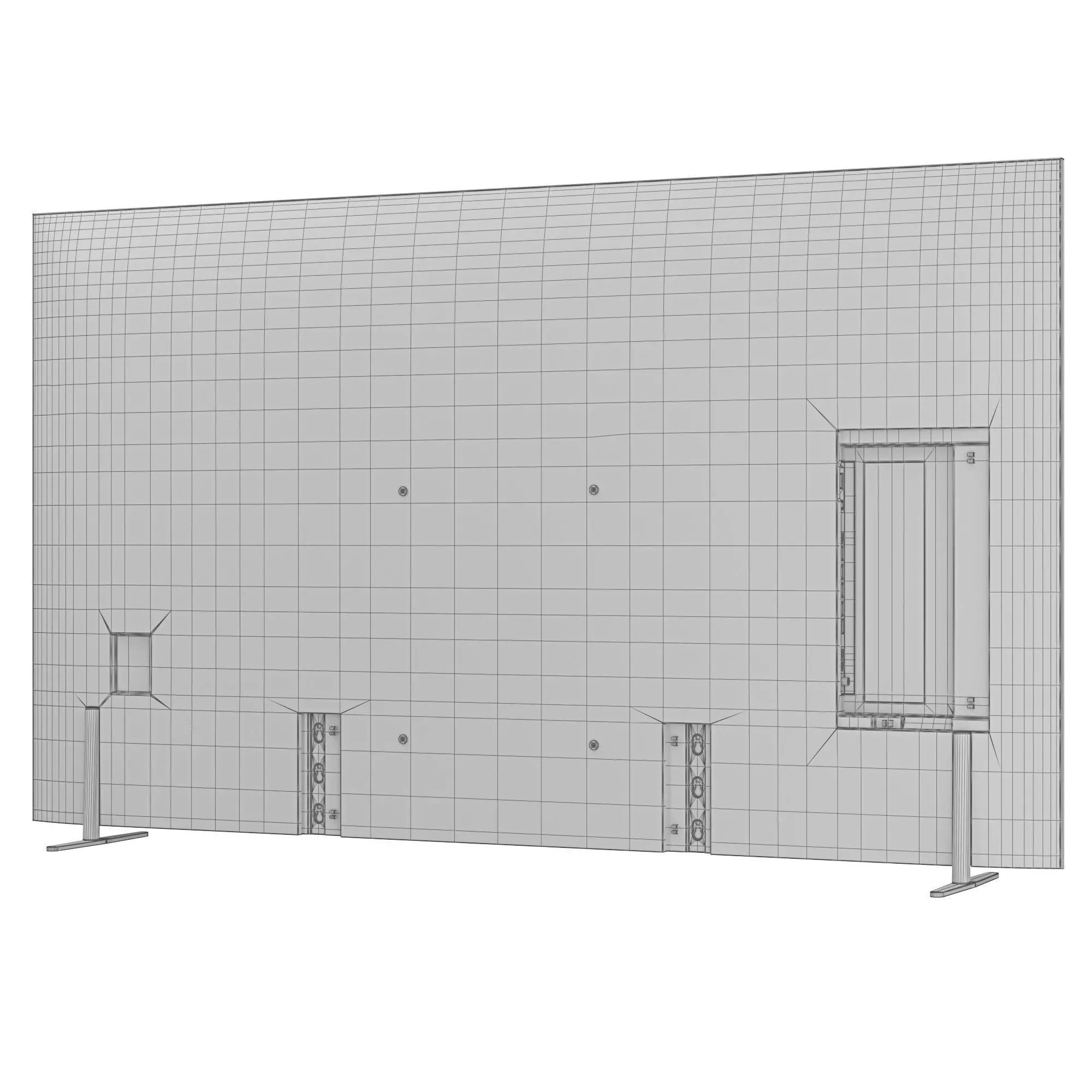 Sony - K-55XR80 3D model_6