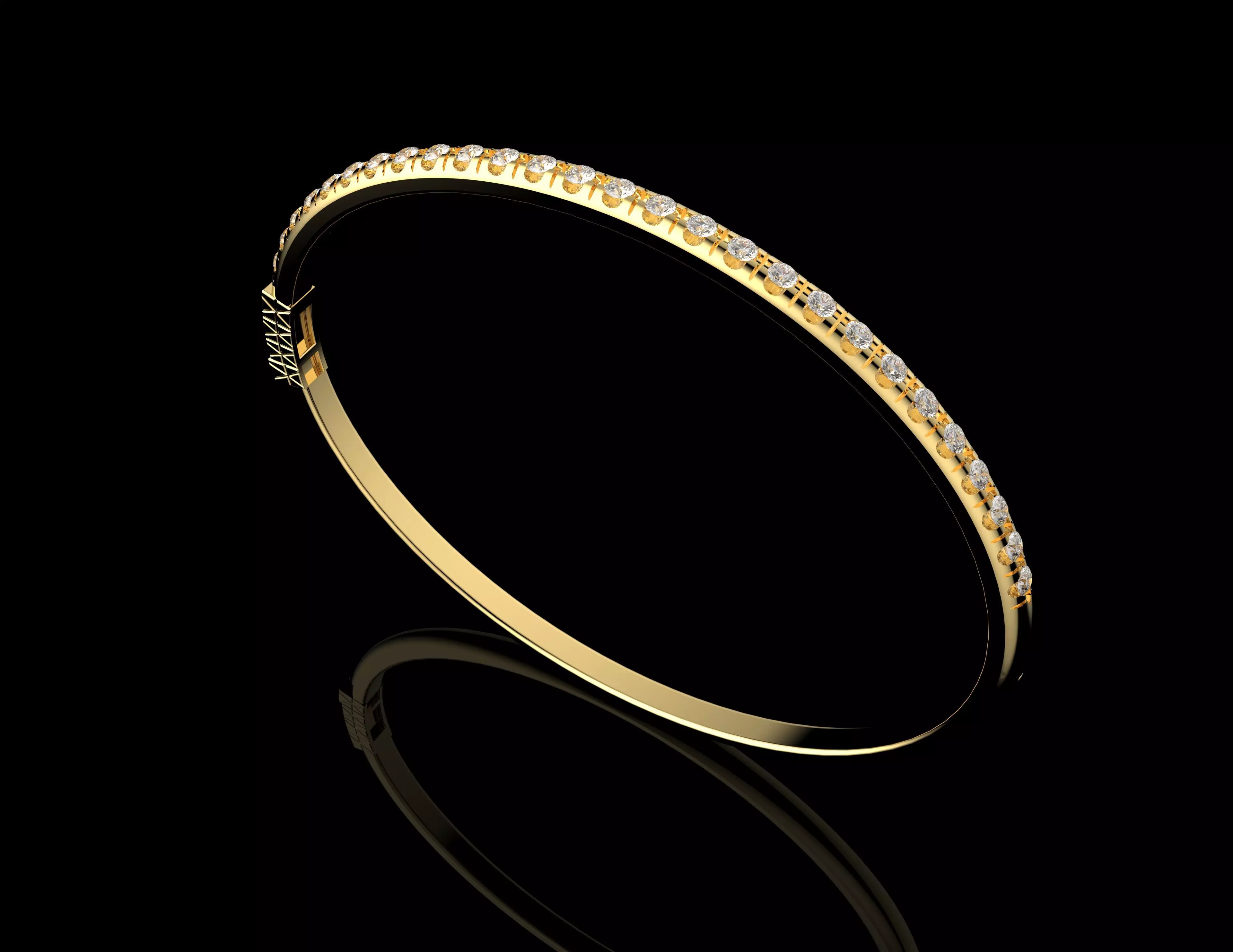 Gold N1469 3D print model_3