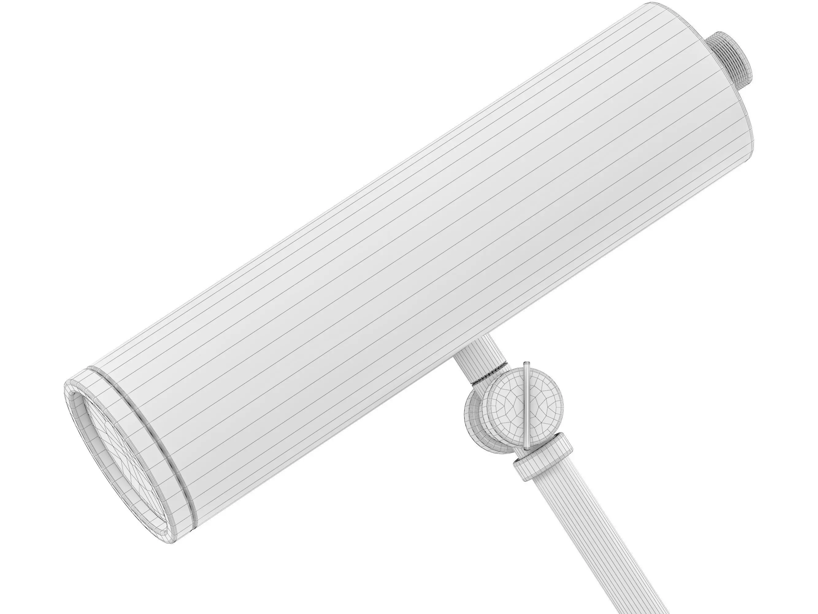 Adjustable Task Lamp 3D model_10