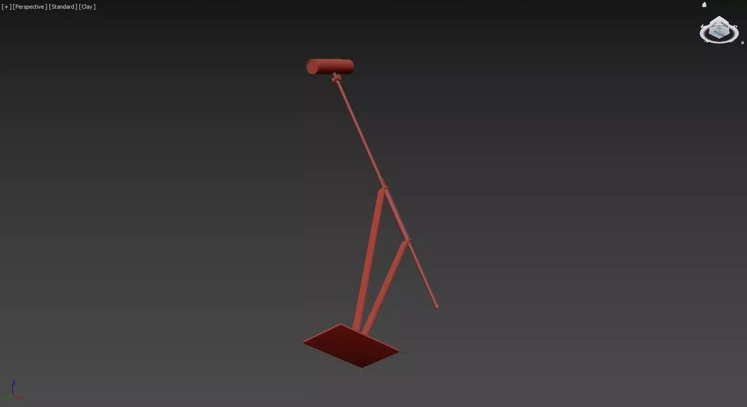 Adjustable Task Lamp 3D model_14