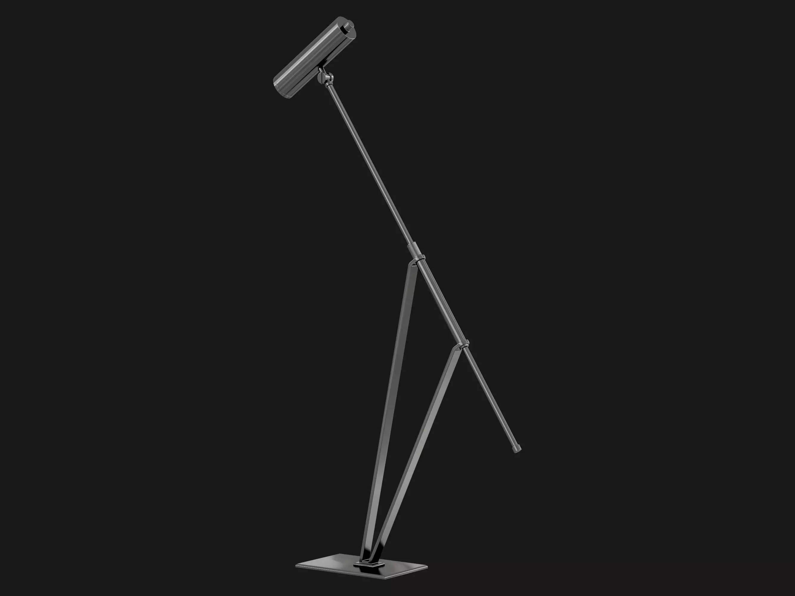 Adjustable Task Lamp 3D model_2