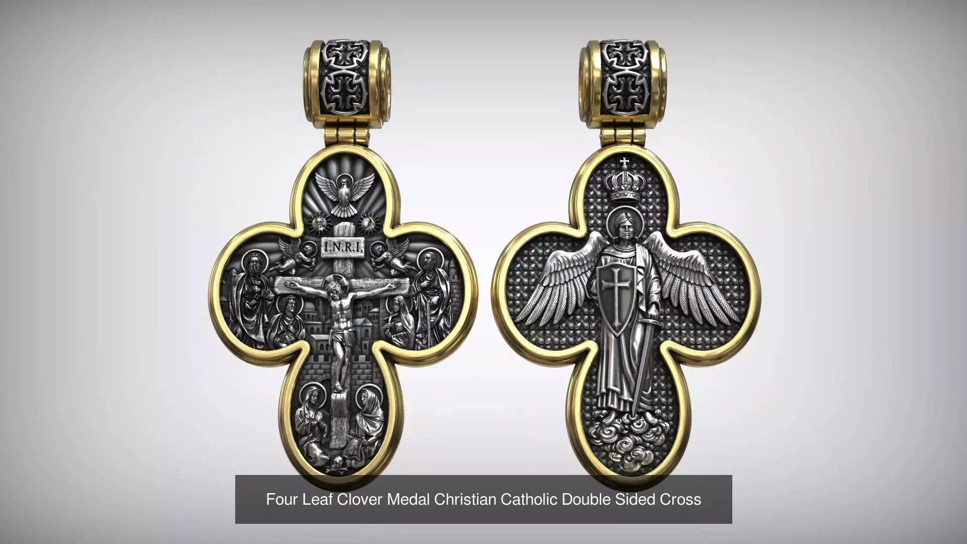 Jesus Christ Catholic Crosses 2025 Religion Medal Collection _5