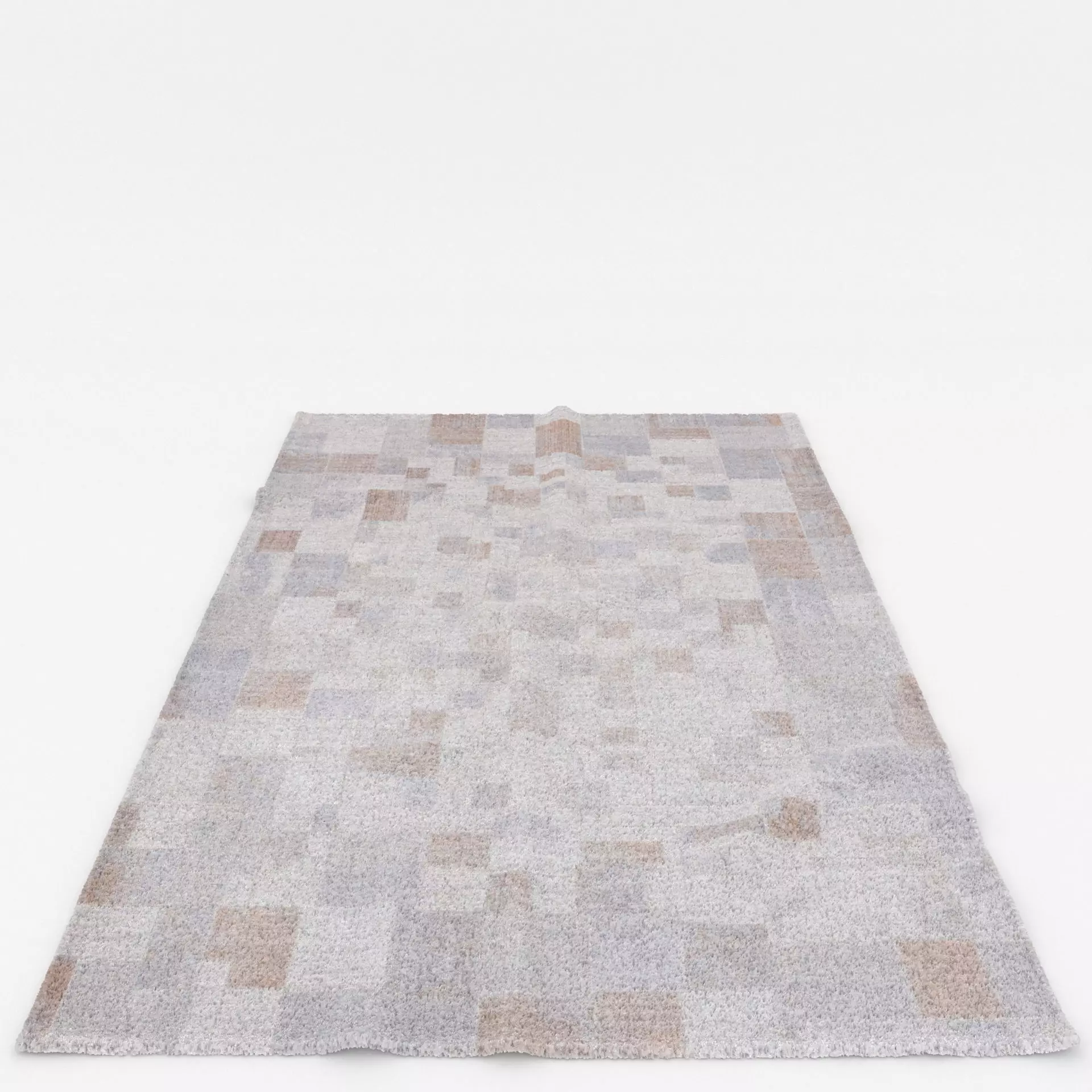 Rugs No 1051 Low-poly 3D model_4