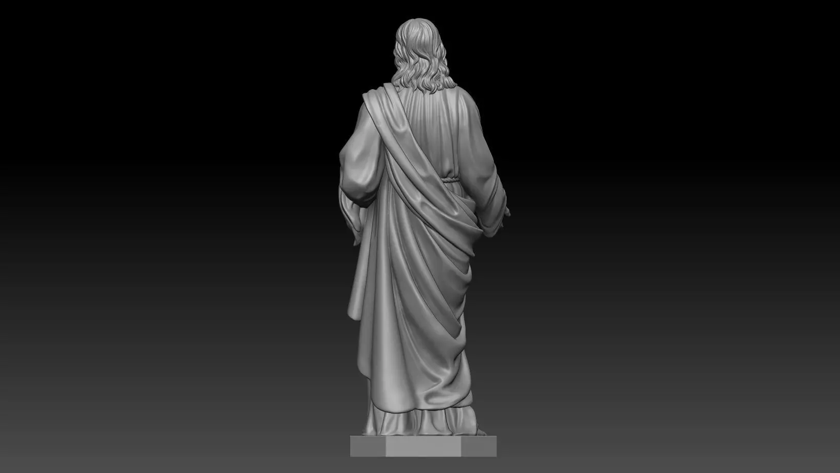 jesus crist 3d printable model 3D print model_2
