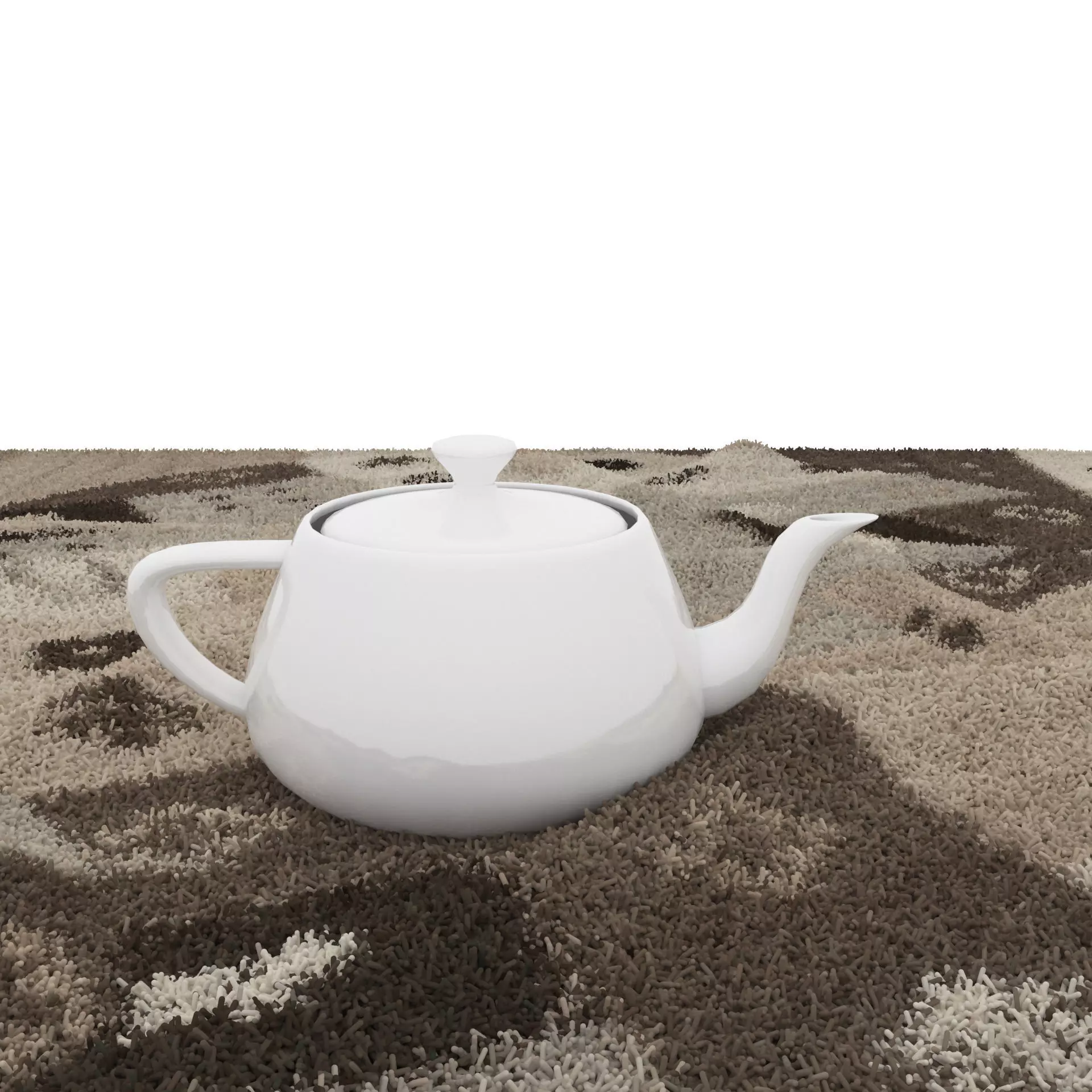 Rugs No 1052 Low-poly 3D model_7