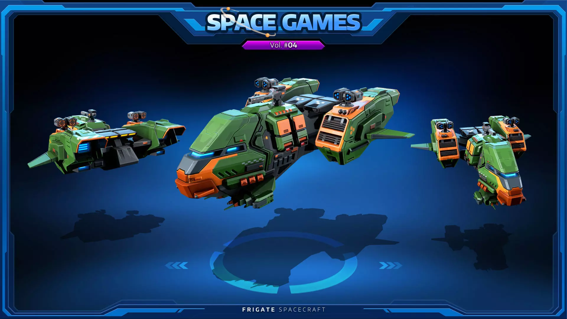 SPACE Games Vol-04 Low-poly 3D model_4