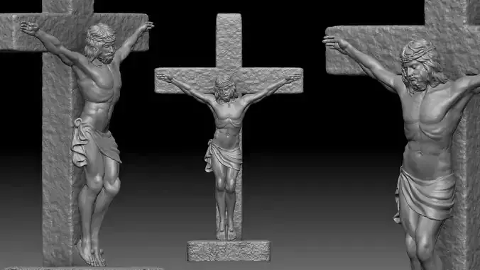 jesus christ 3d printable model
