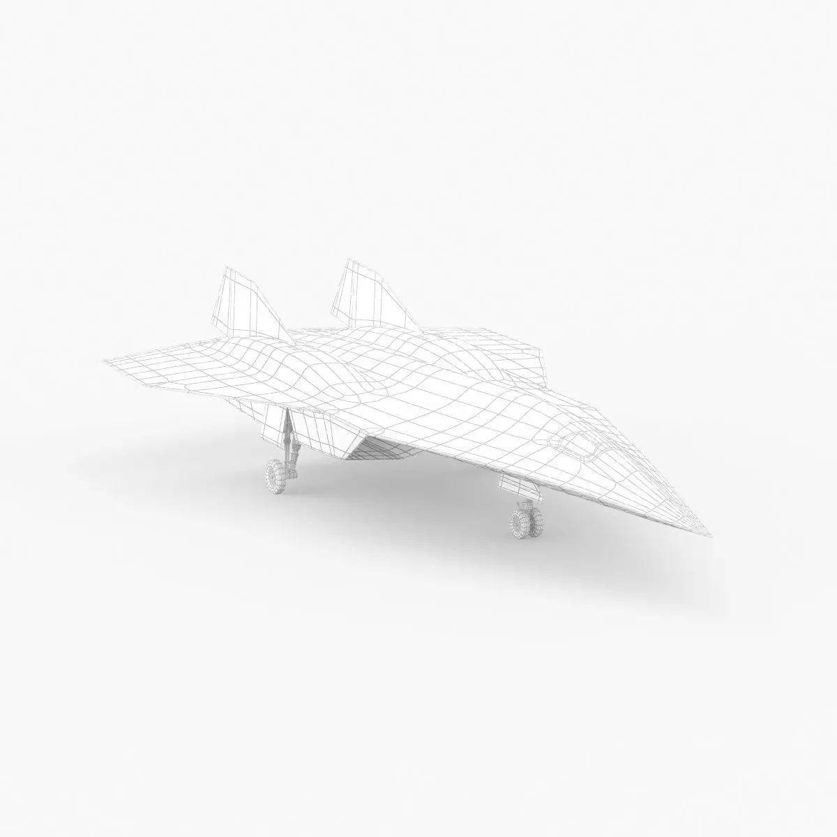 Lockheed SR-72 Darkstar 3D model_2