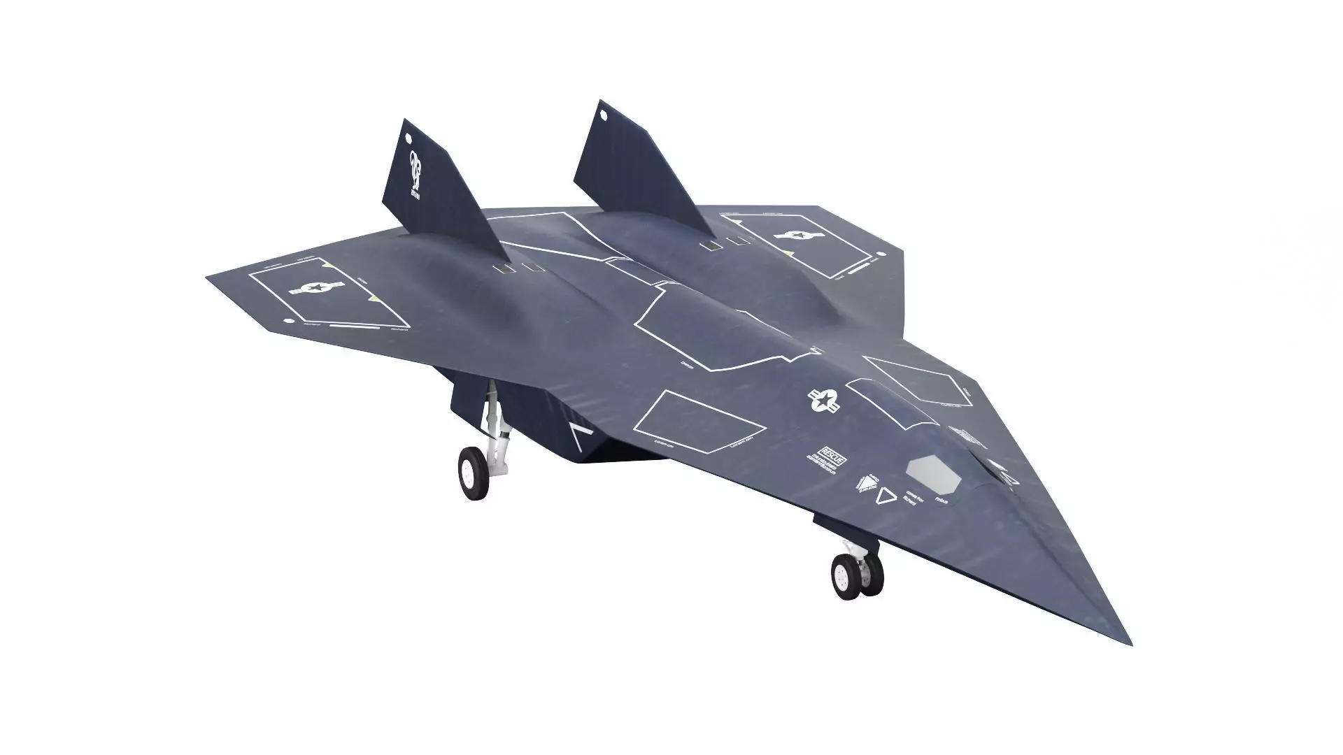 Lockheed SR-72 Darkstar 3D model_24