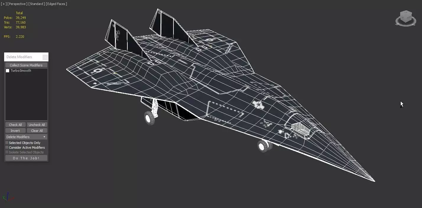 Lockheed SR-72 Darkstar 3D model_5