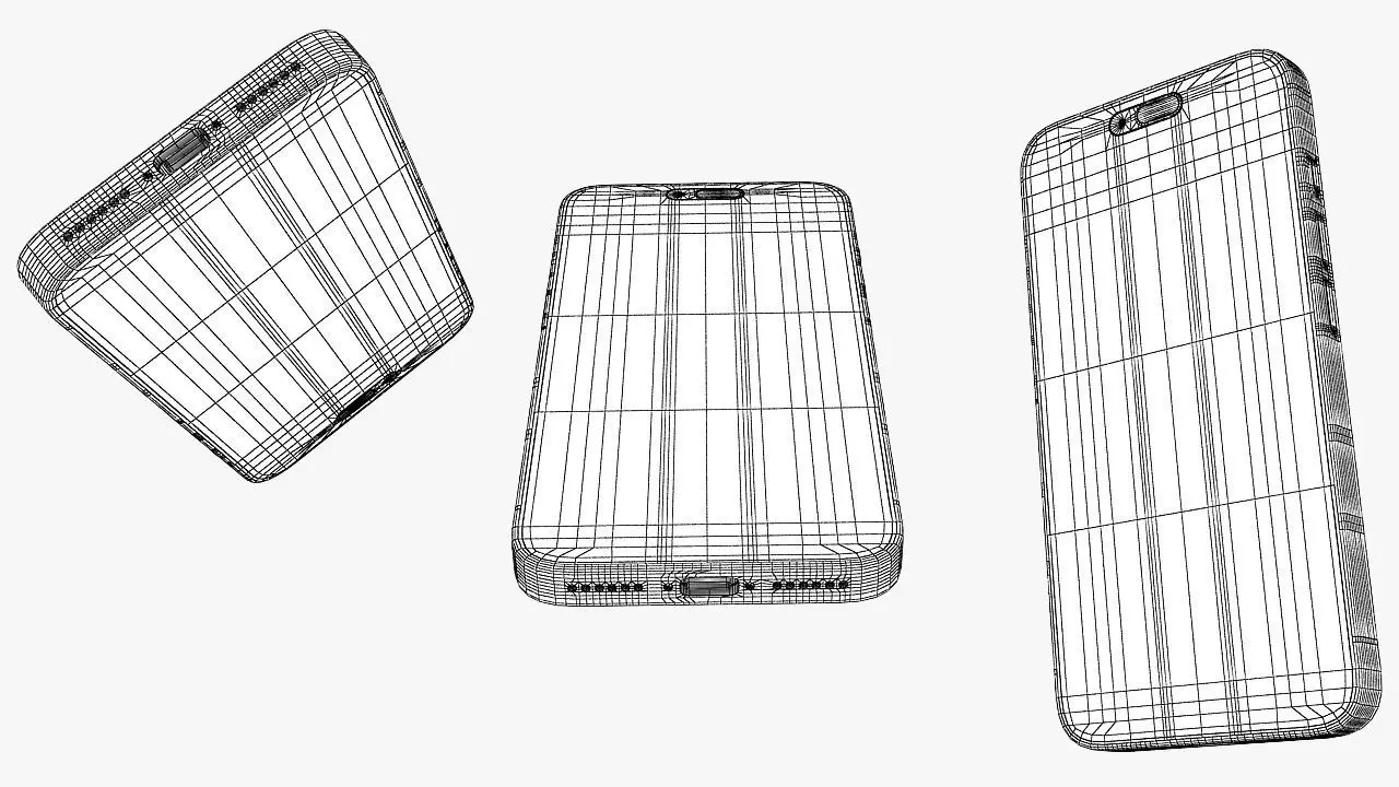 Iphone 17 3D model 3D model_15