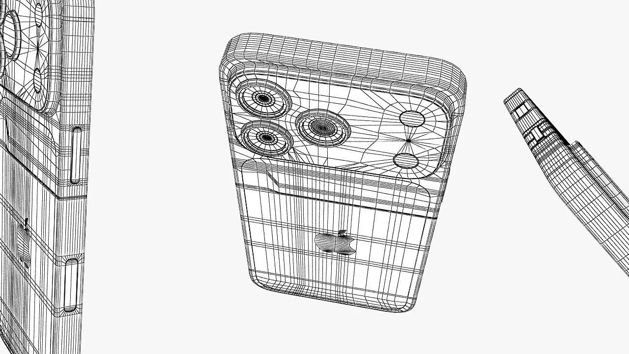 Iphone 17 3D model 3D model_10