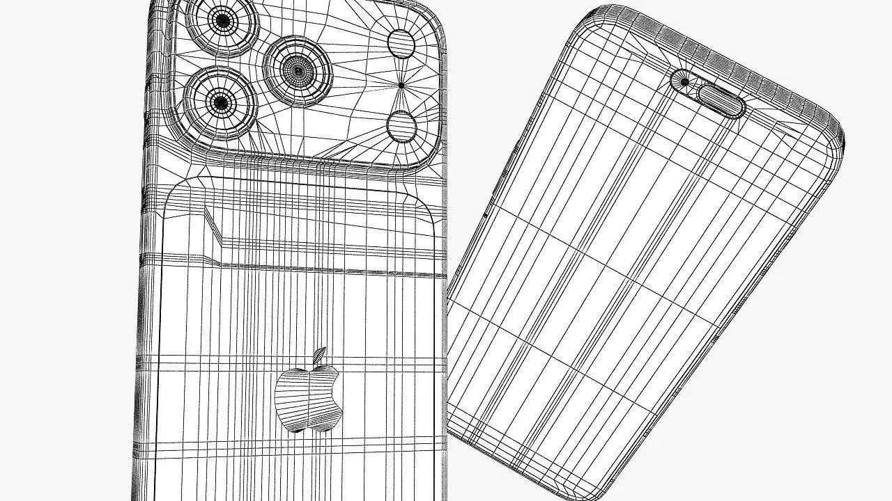 Iphone 17 3D model 3D model_19
