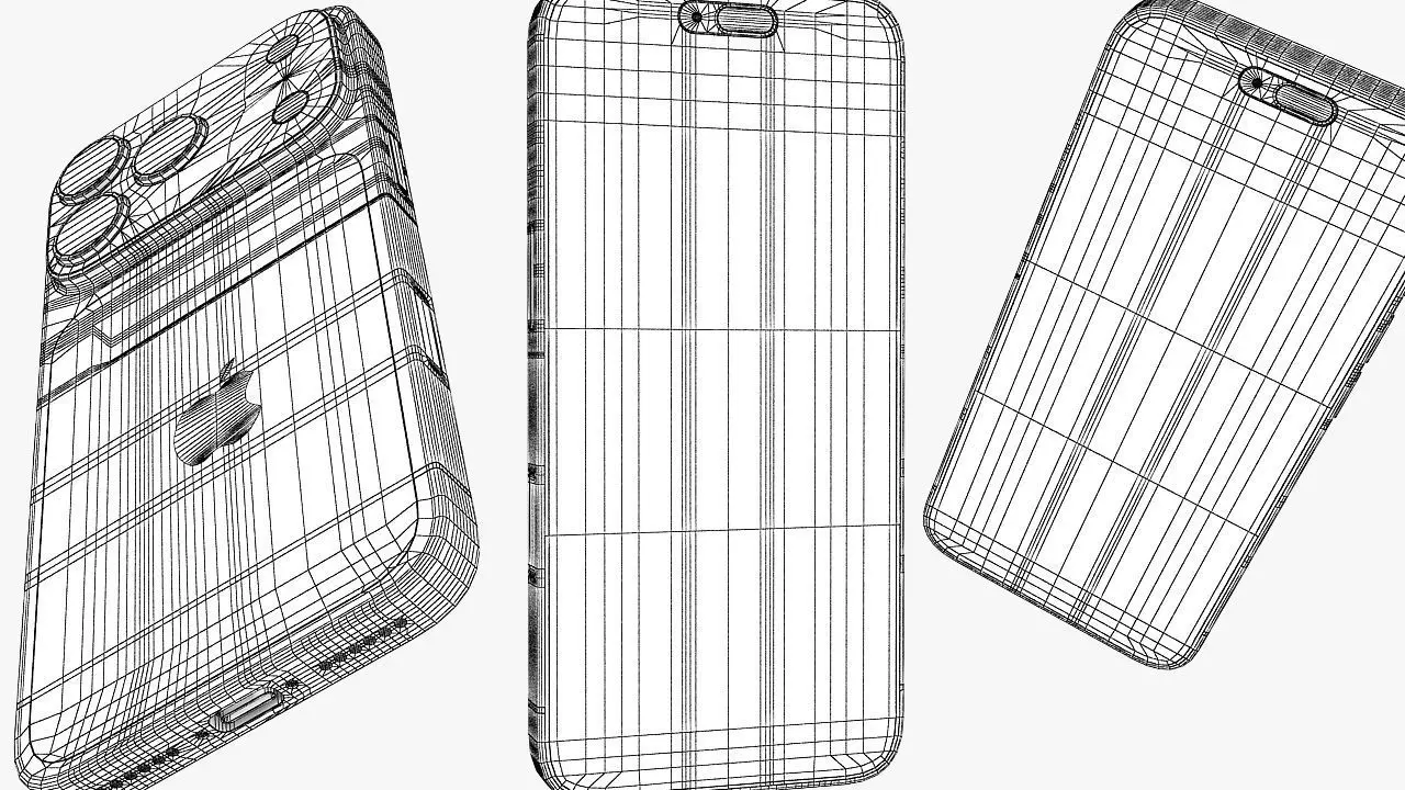 Iphone 17 3D model 3D model_17