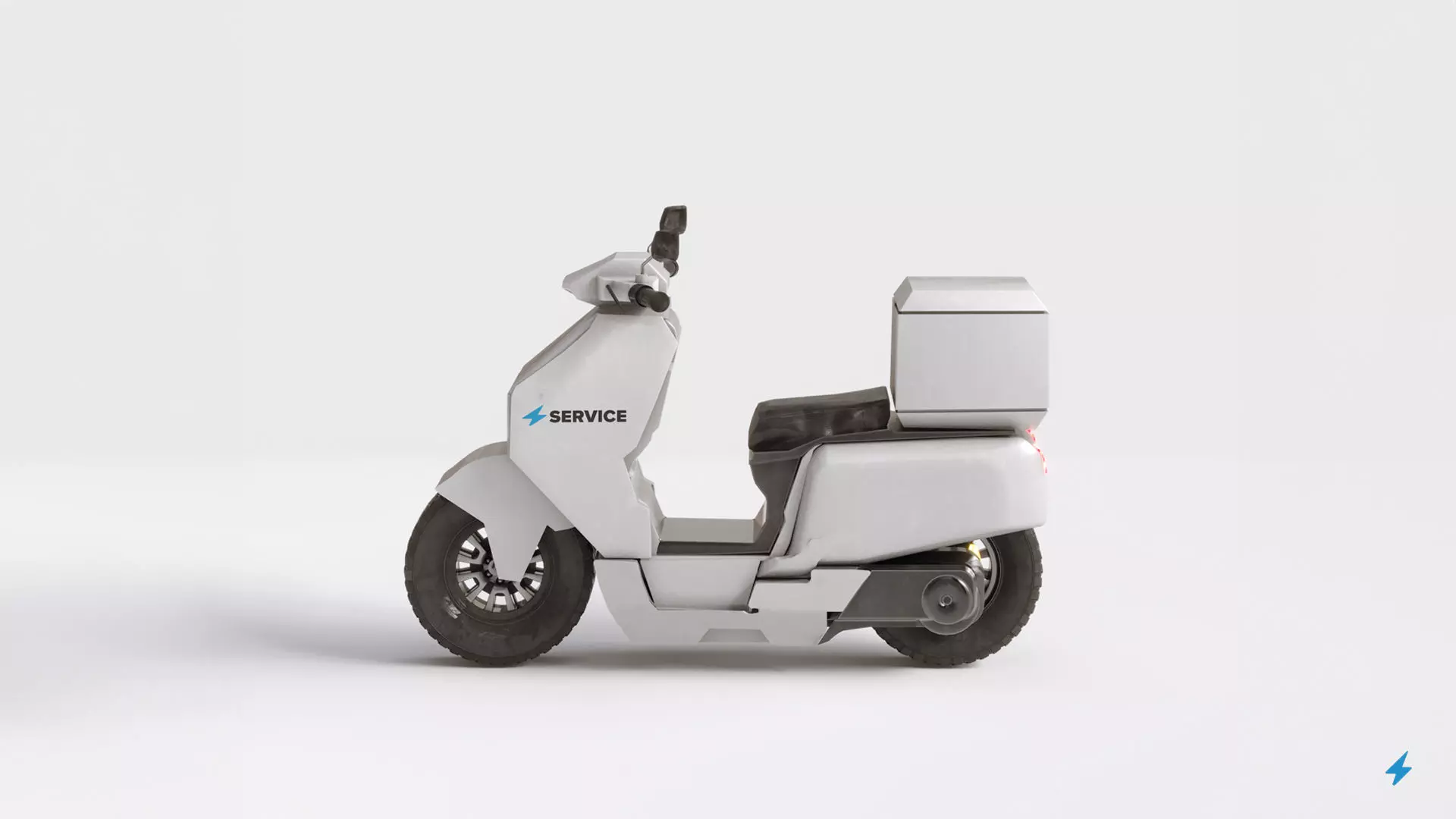 Scooter X1 3D model_1