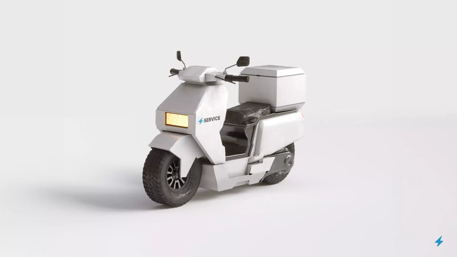 Scooter X1 3D model_0