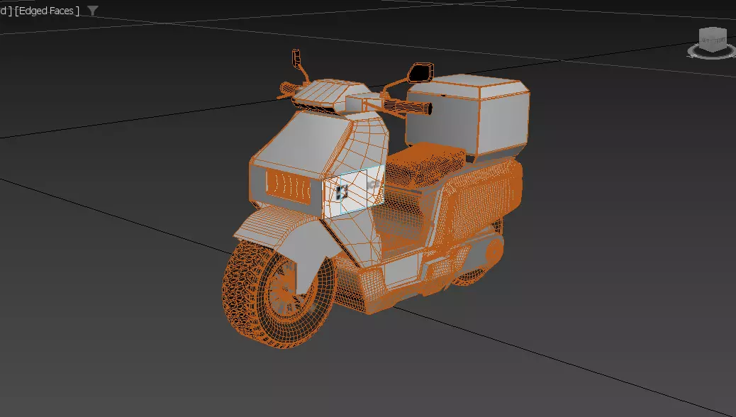 Scooter X1 3D model_4