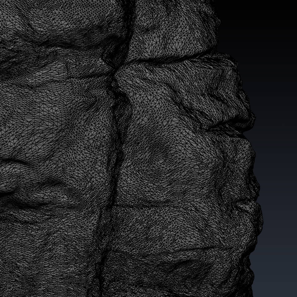 Rock Face Cliff Blocks 02 3D model_10