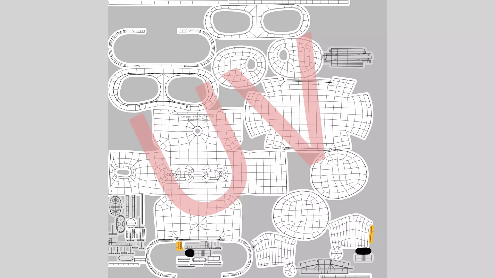 Apple AirPods Pro 3 3D model_14