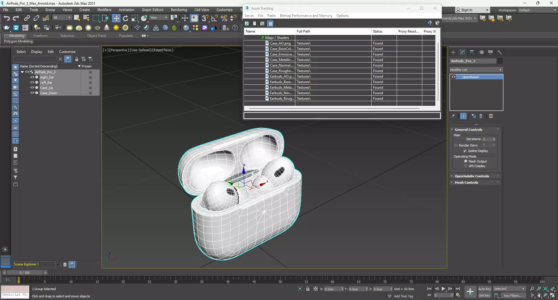 Apple AirPods Pro 3 3D model_13