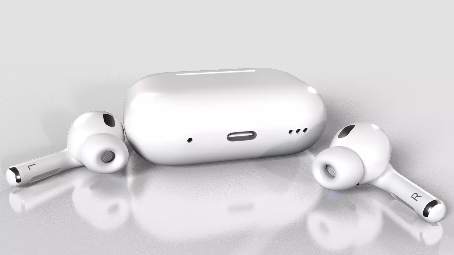 Apple AirPods Pro 3 3D model_4