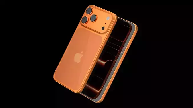 Apple iPhone 17 Pro Max C4D Model