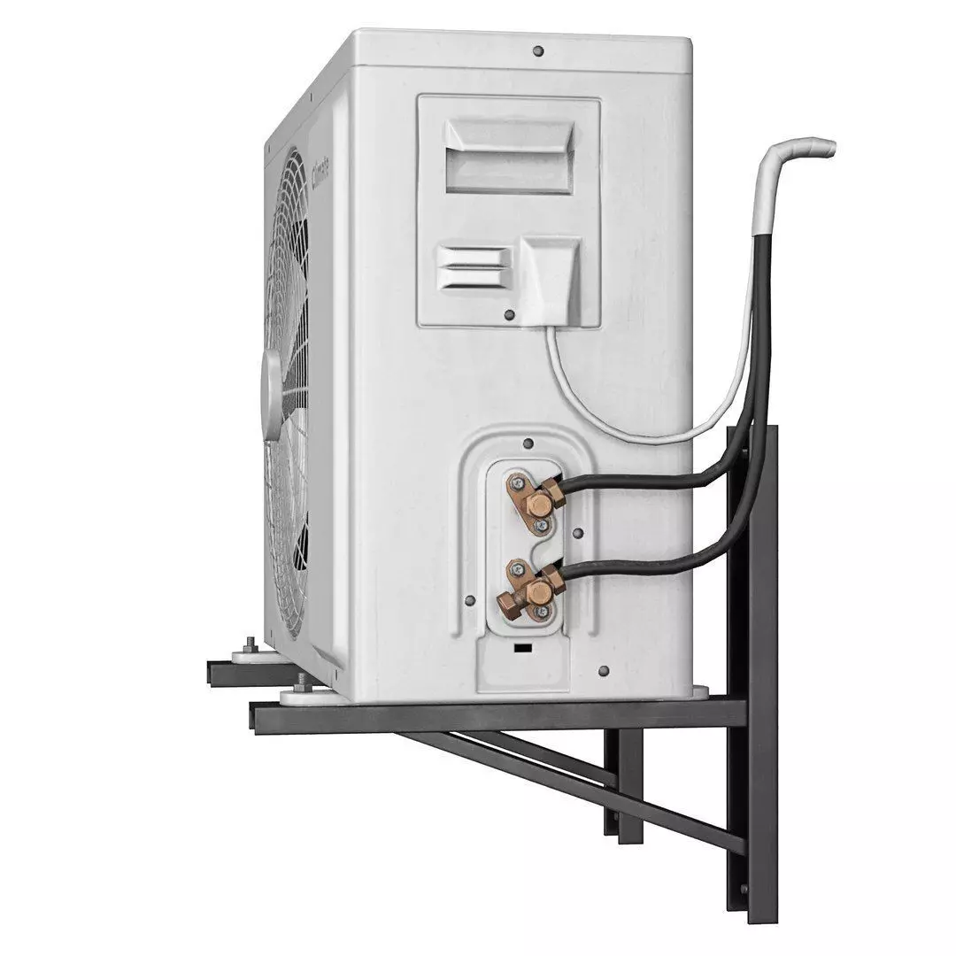 Low Poly Conditioner 3D model_4