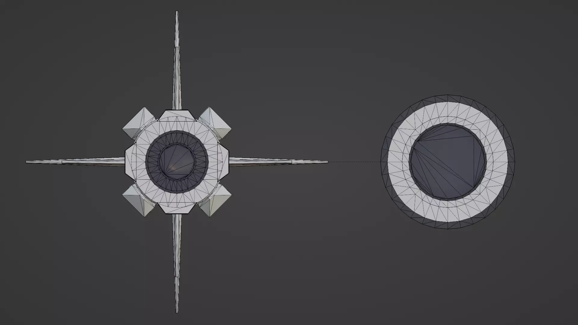 Exocet MM40 Block 3C Low Poly Game-Ready Missile Free 3D model_5