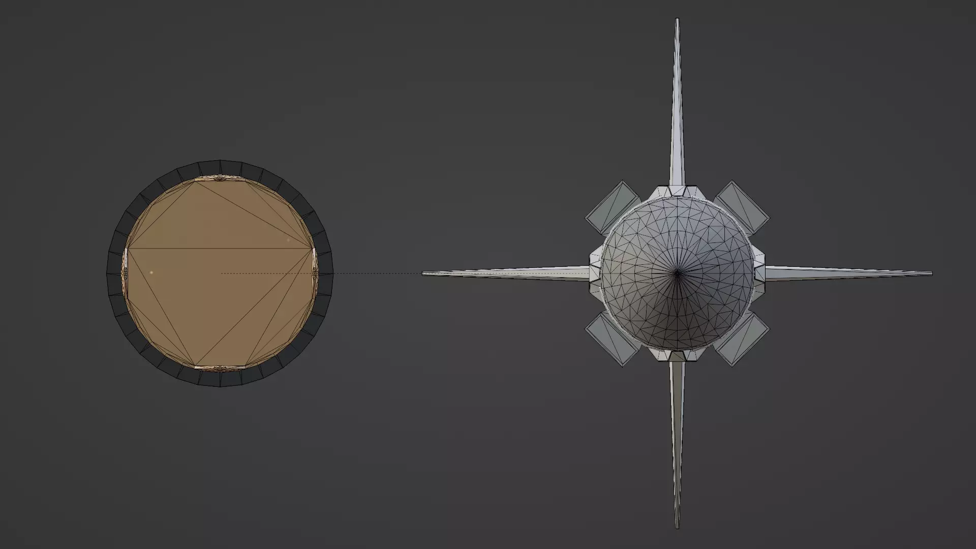 Exocet MM40 Block 3C Low Poly Game-Ready Missile Free 3D model_6