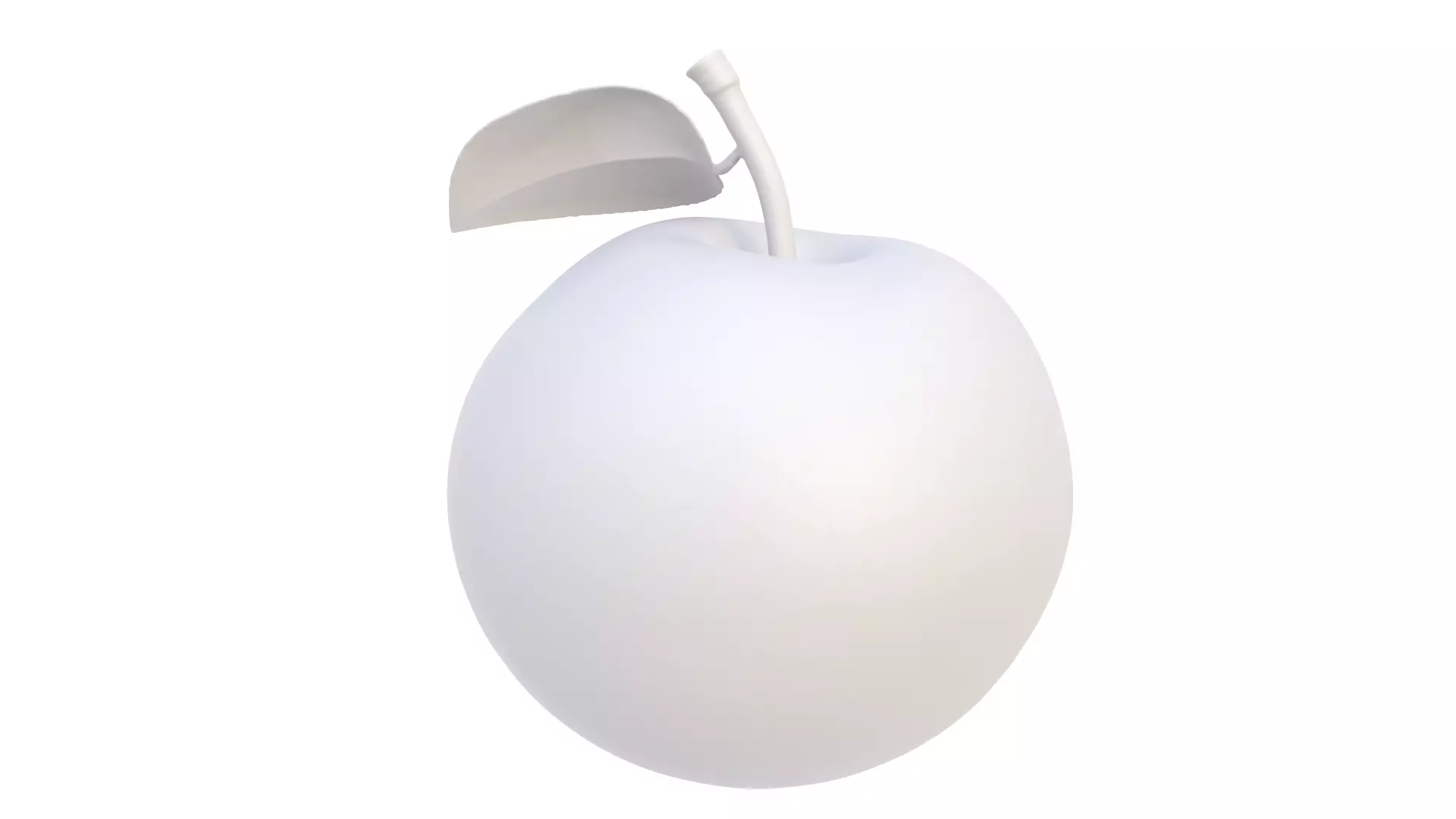 Smiling Apricot 3D model_4