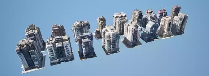 futuristic architecture set f 7 01