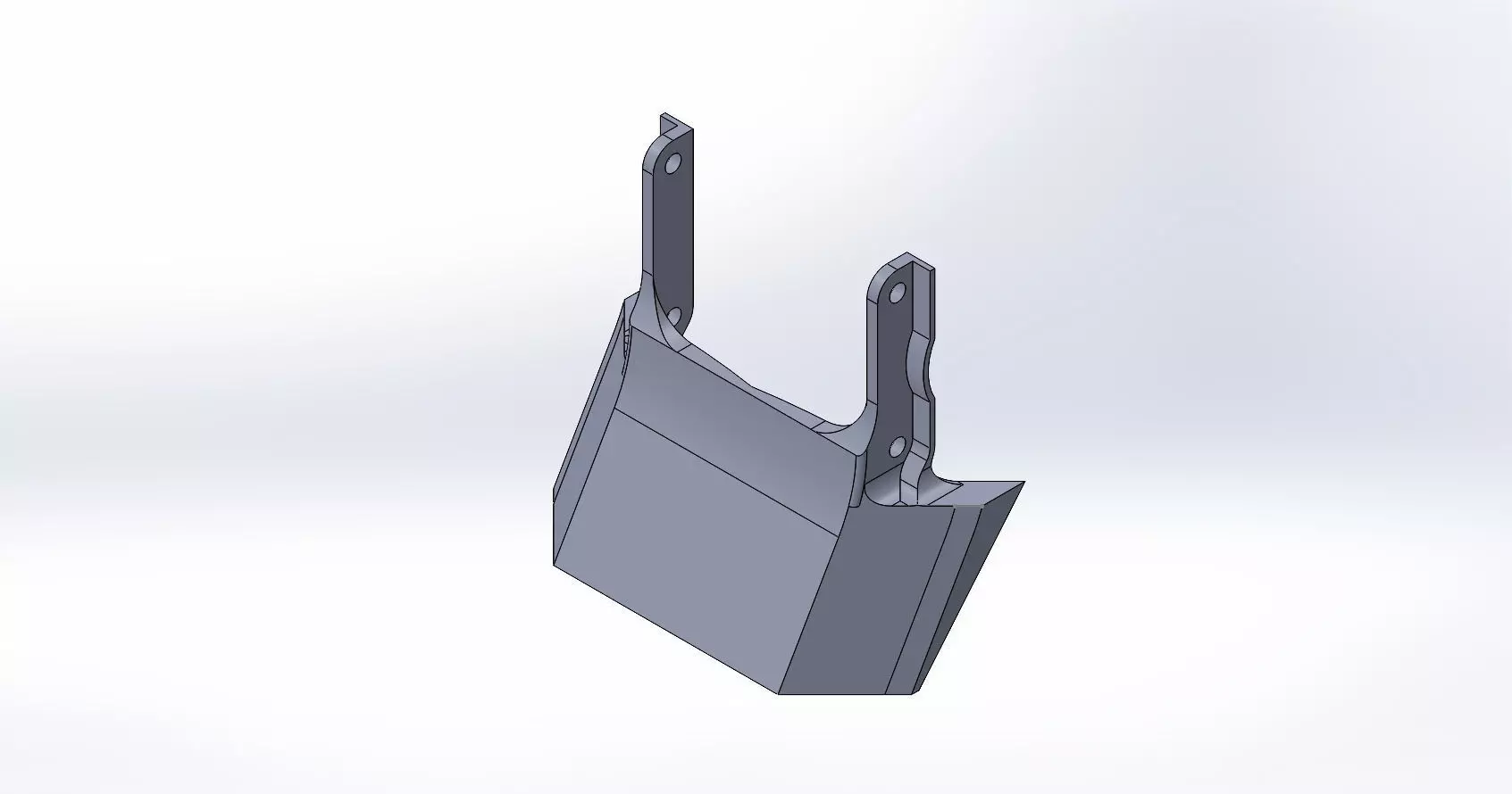 Kugoo G-Booster front mudguard 3D print model