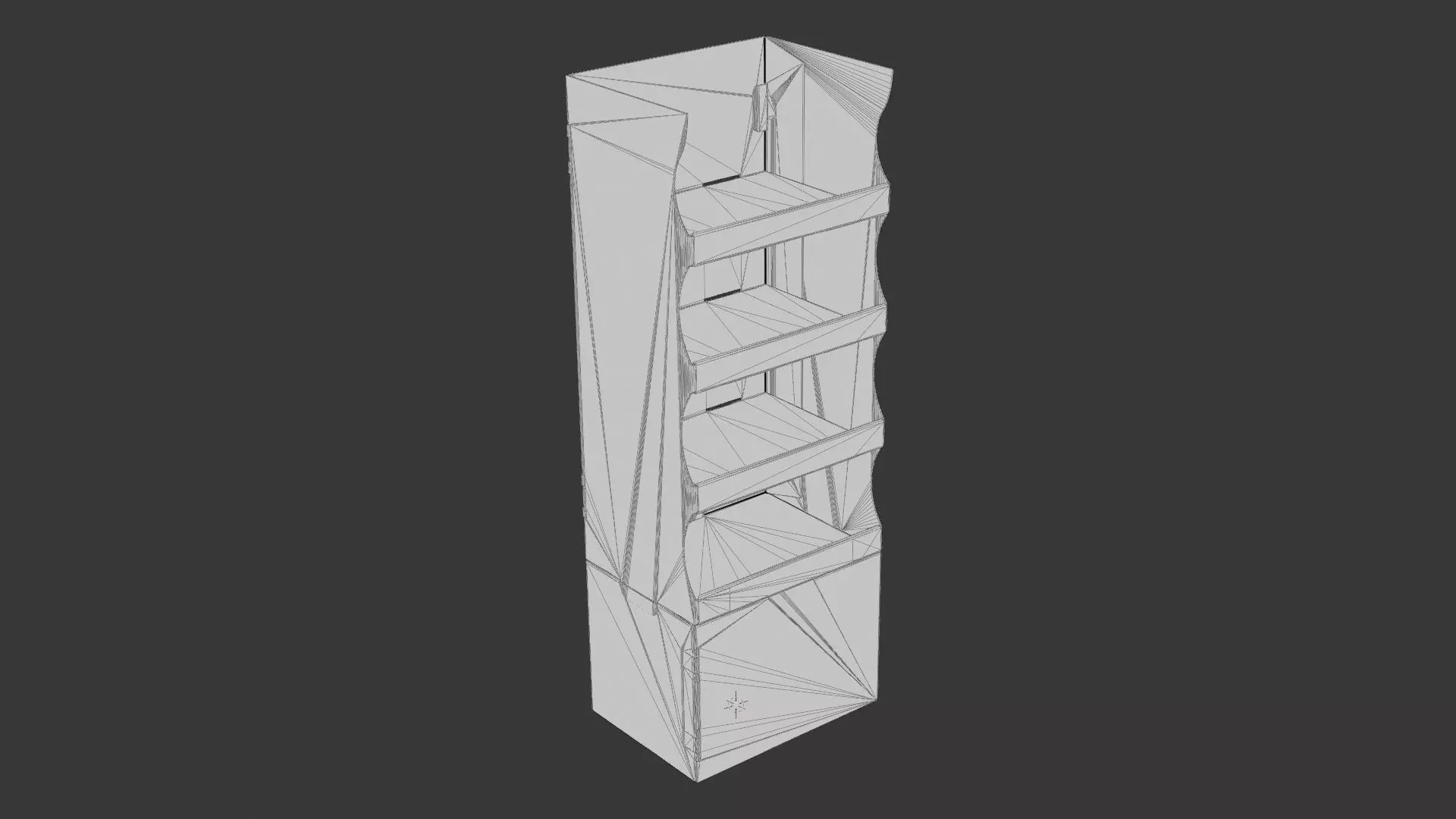 Point of Sale Cardboard Display Stand Texture_3