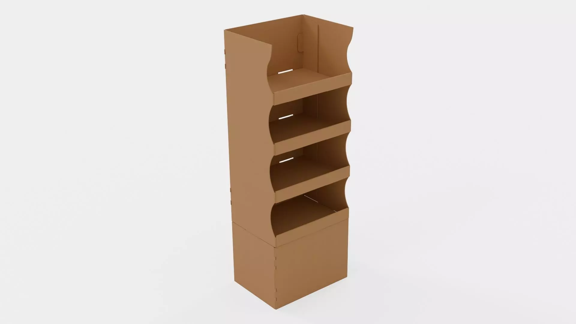 Point of Sale Cardboard Display Stand Texture_0
